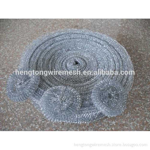 stainless steel cleaning ball, galvanised wire mesh scourers